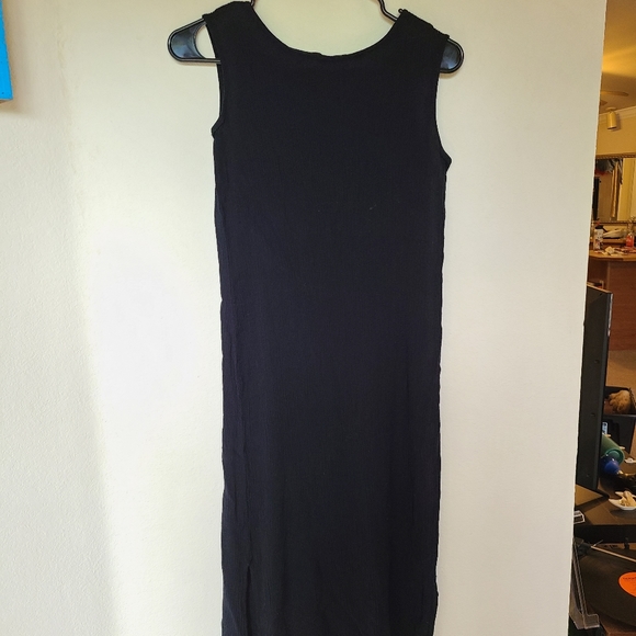《Vintage soft black gauze dress》 - Picture 8 of 13